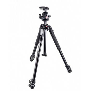 Kit trepied foto cu cap bila Manfrotto MK190X3-BH Kit trepied foto cu cap bila Manfrotto MK190X3-BH