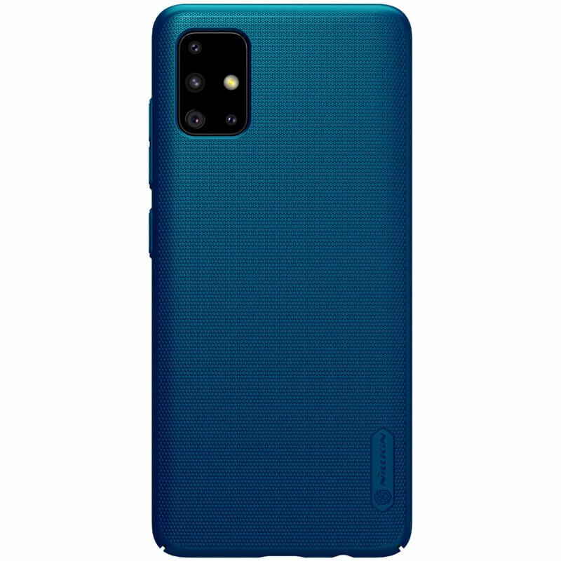 Husa Samsung Galaxy A51 Nillkin Super Frosted Shield - Blue