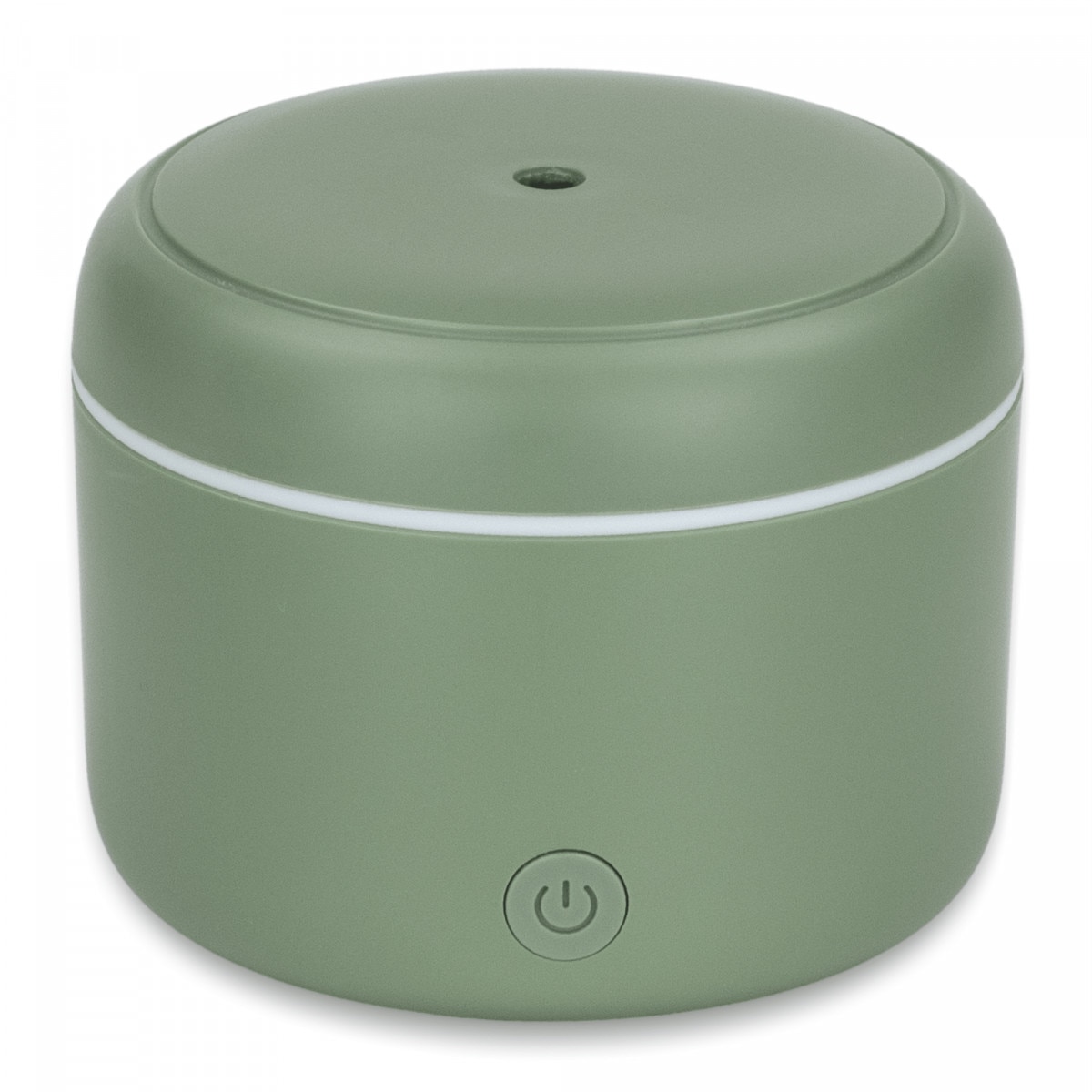 Difuzor de Aroma cu Ultrasunete Turbionaire Puck Sage, 7 Lumini LED interschimbabile, 5 W, Silentios, Portabil, Posibilitate alimentare USB, Oprire automata