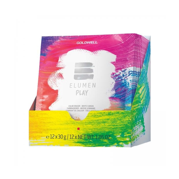 Pudra indepartare vopsea Goldwell Elumen Play Eraser, 12x30gr