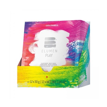 Pudra indepartare vopsea Goldwell Elumen Play Eraser, 12x30gr Pudra indepartare vopsea Goldwell Elumen Play Eraser, 12x30gr