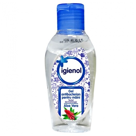 Gel Dezinfectant maini Igienol Aloe Vera 60 ml