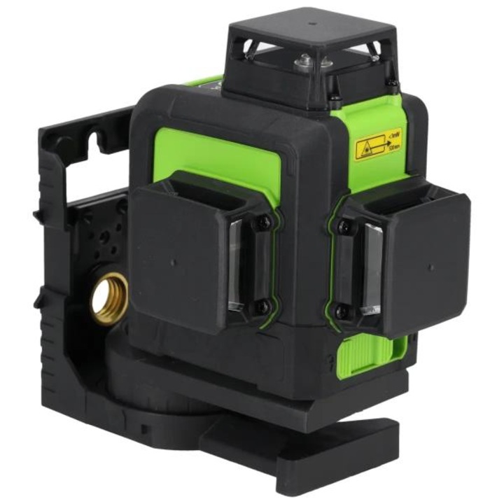 Nivela laser, 3D, verde, 30 m, Dedra