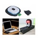 Caciula cu led reincarcabila, Strend Pro Xmas Verde, USB, 4xSMD, Li-Ion
