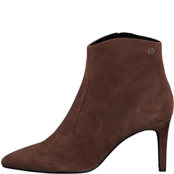 Botine dama, s.Oliver, elegante, piele intoarsa, maro rustic, Maro rustic Botine dama, s.Oliver, elegante, piele intoarsa, maro rustic, Maro rustic