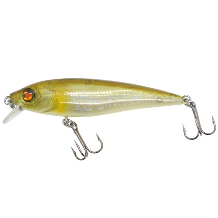 Vobler Damiki Hopi Minnow 70SS, 7cm, 6.7gr, Slow Sinking, culoarea Yellow Ayu