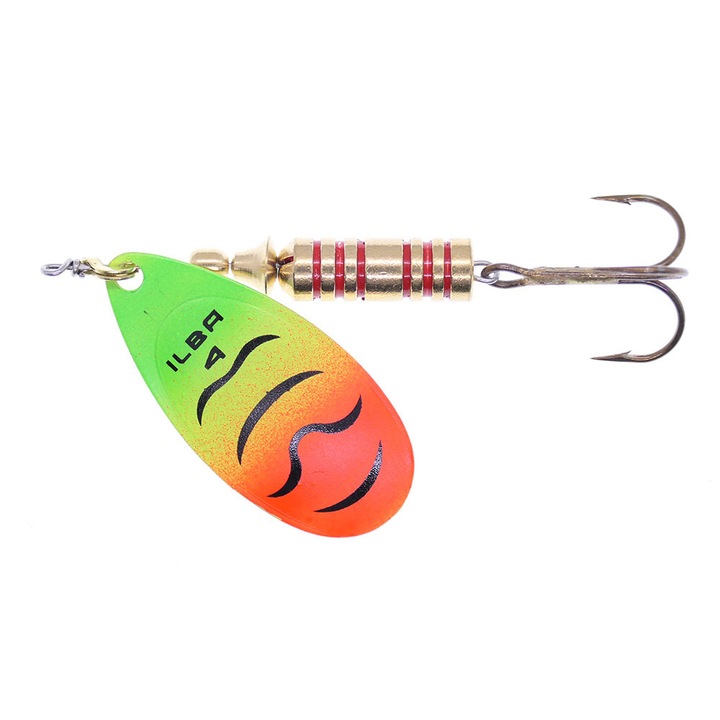 Lingurita rotativa Ilba Tondo marimea 4, 10gr, culoarea Fire Tiger