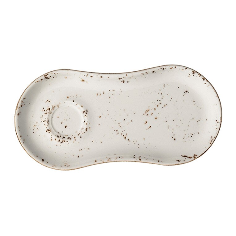 Farfurie aperitiv portelan 25x12cm Bonna Grain