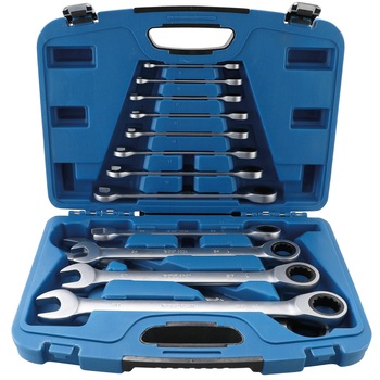 Trusa de chei combinate cu clichet, 8 - 32 mm, 13 piese, BGS 6542 Trusa de chei combinate cu clichet, 8 - 32 mm, 13 piese, BGS 6542