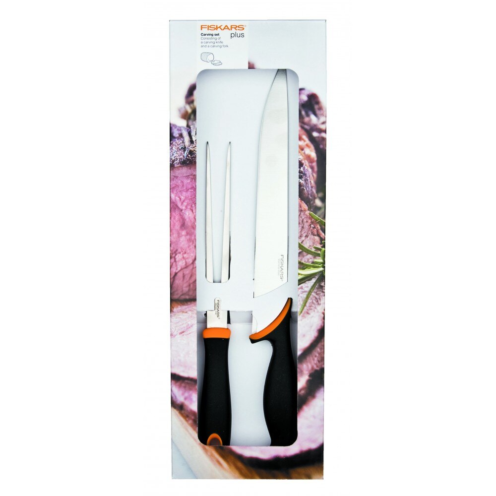 Ustensile pentru gratar, inox, 38 x 13 cm, 2 buc