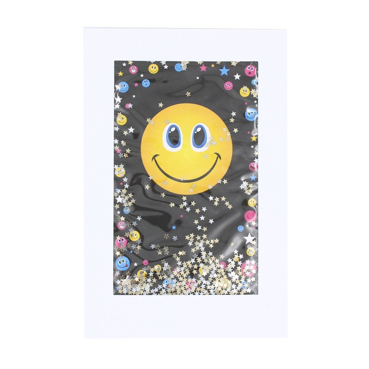 Felicitare Premium handmade Capsulated Faces