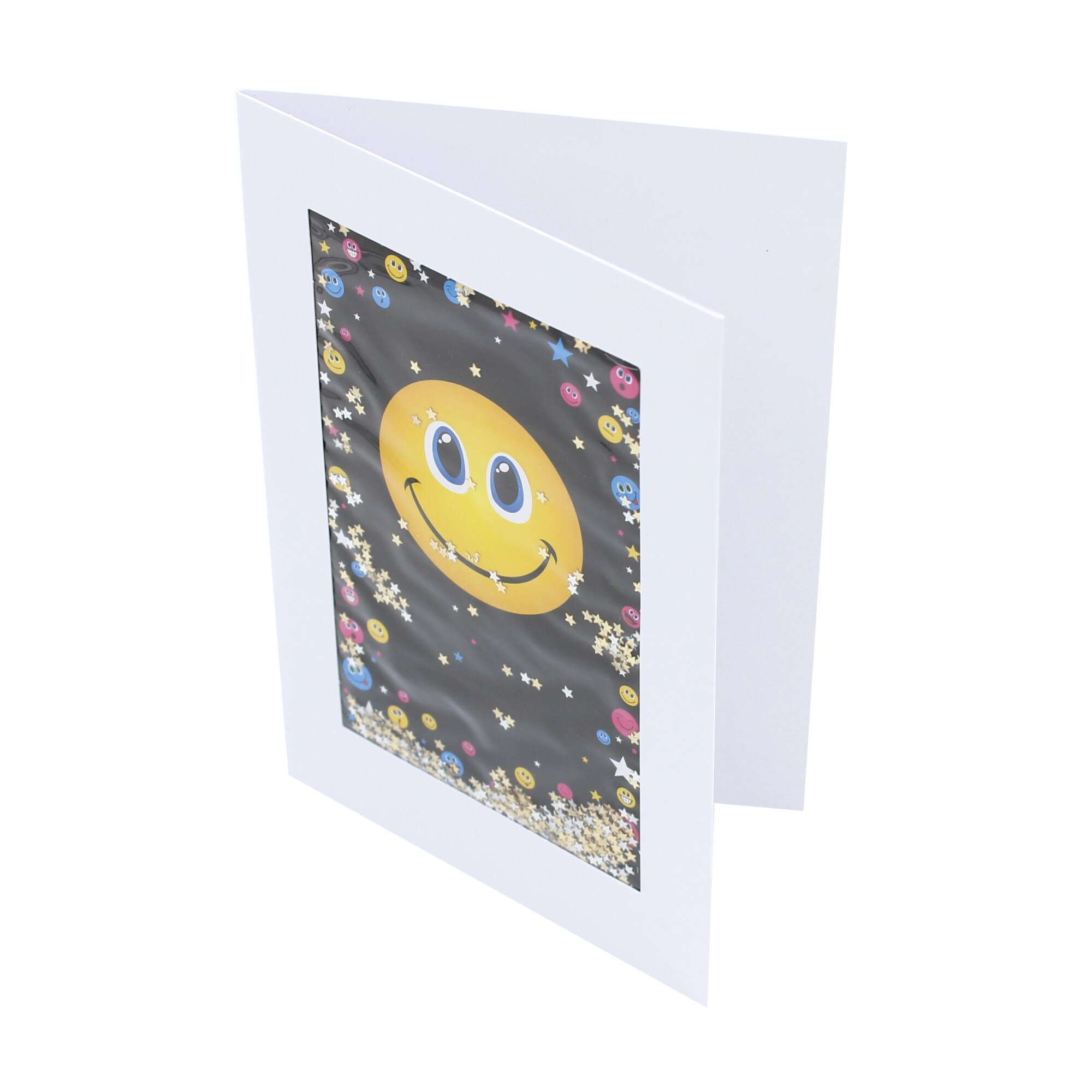 Felicitare Premium handmade Capsulated Faces