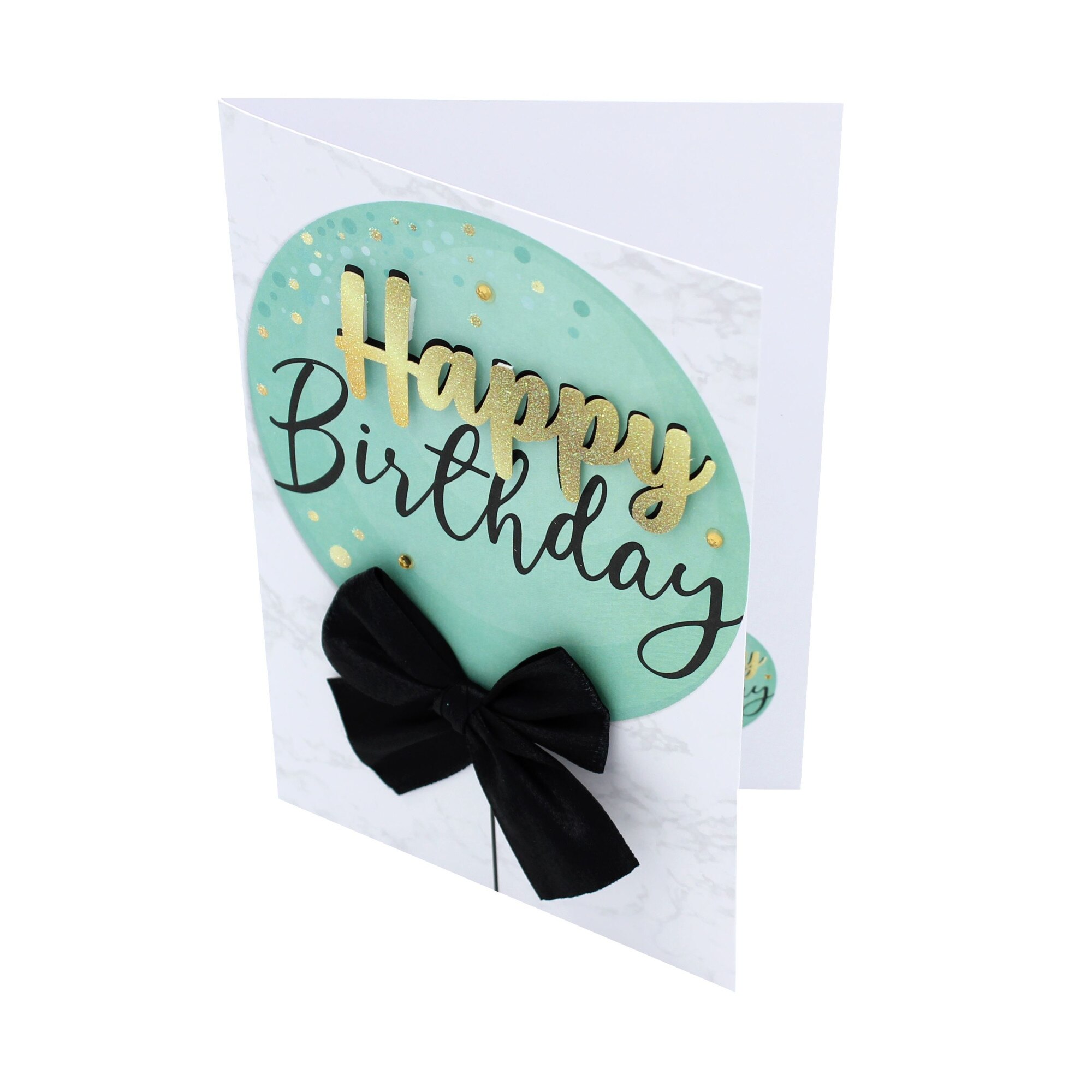 Felicitare Premium handmade Marble Balloon