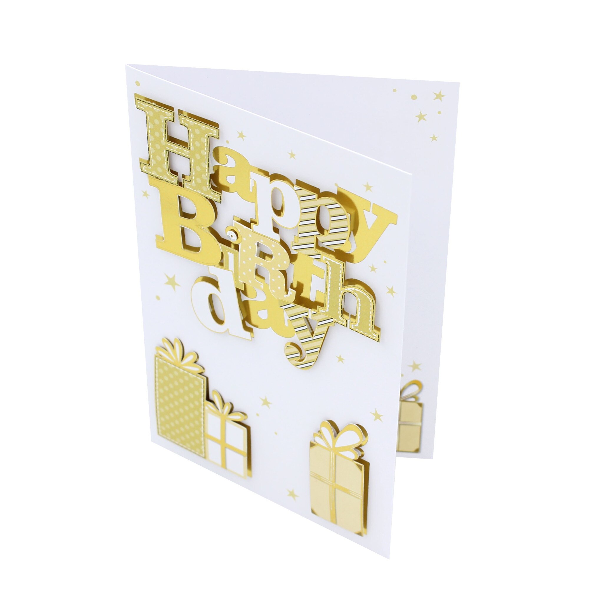 Felicitare Premium handmade Elegant B-day