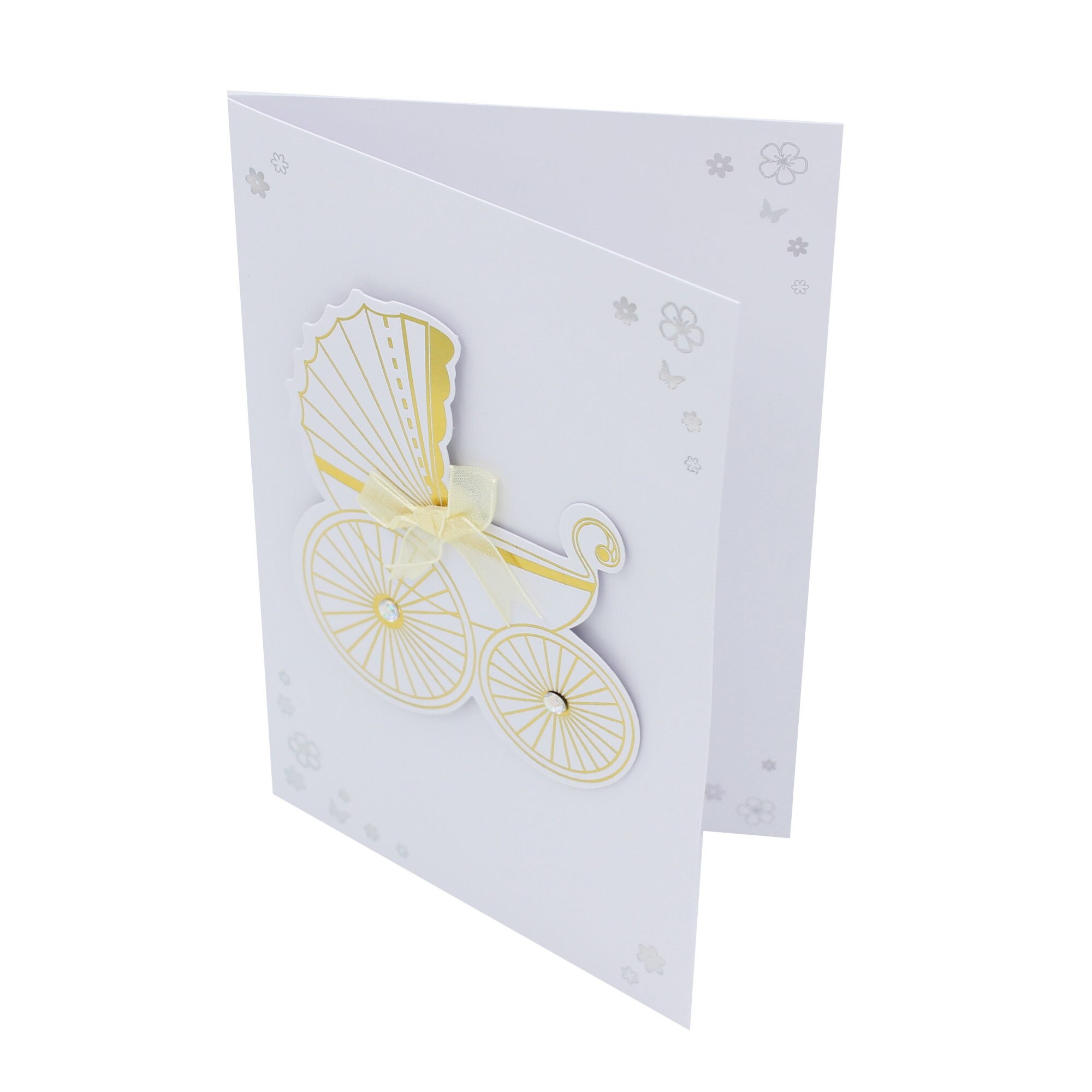 Felicitare Premium handmade Elegant Stroller