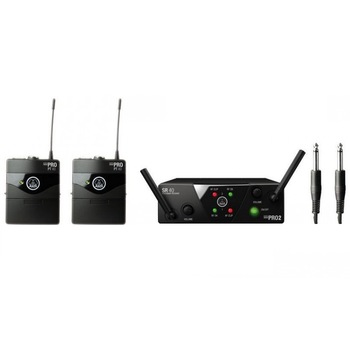 Set Microfon AKG WMS 40 Mini Dual Instrument Set Microfon AKG WMS 40 Mini Dual Instrument