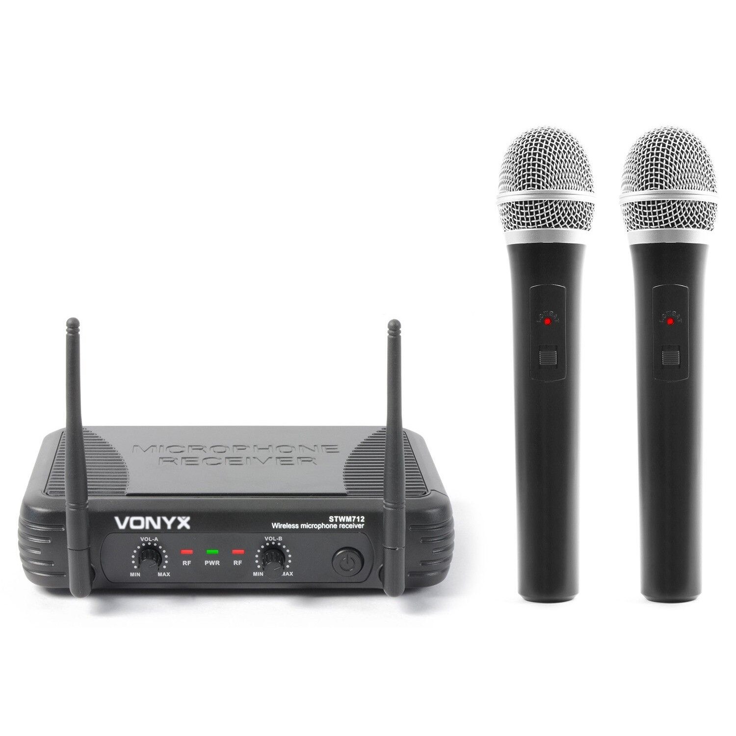 Set 2 Microfoane Wireless VHF Vonyx STWM-712