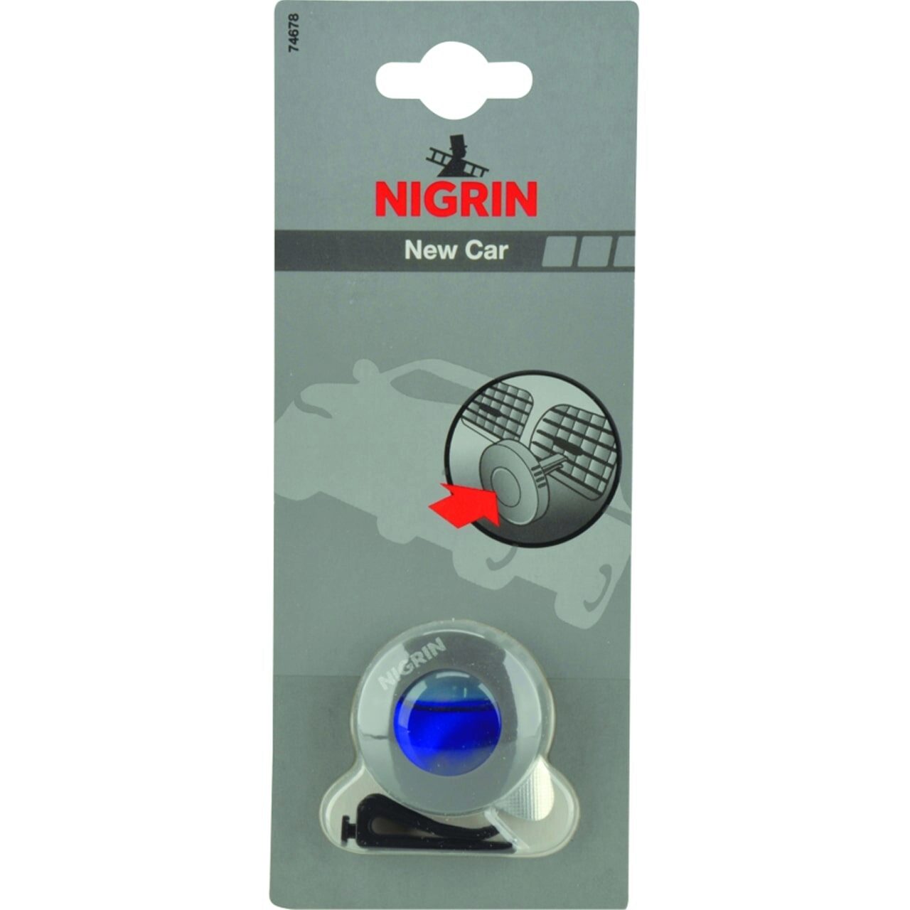 Odorizant auto FreshPoint cu clema, Nigrin, New Car