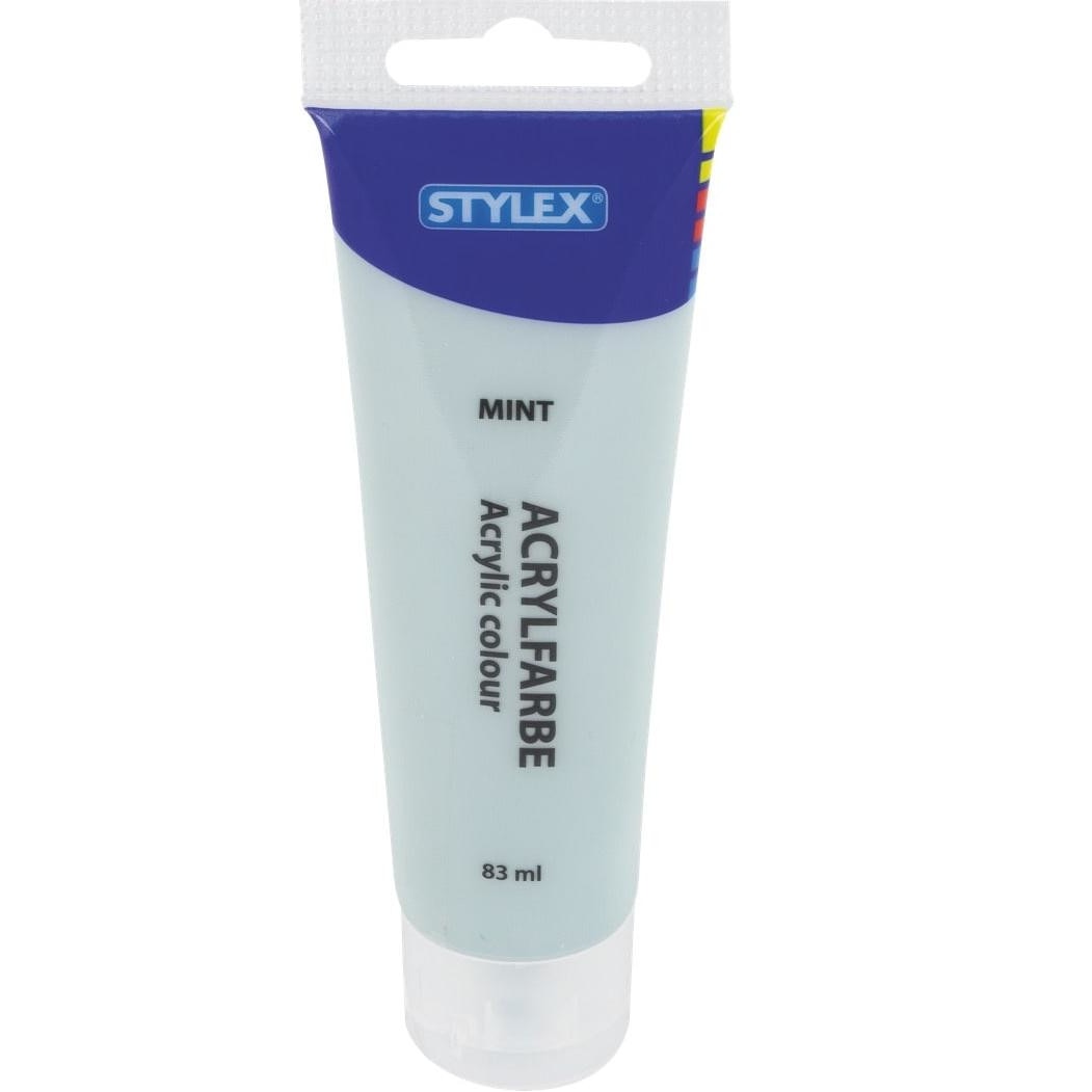 Culoare acrilica 83 ml Stylex verde mint