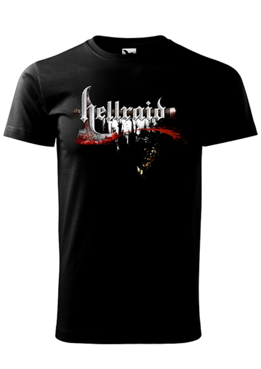 Rövid ujjú póló, K-off, fekete, L, Hellraid