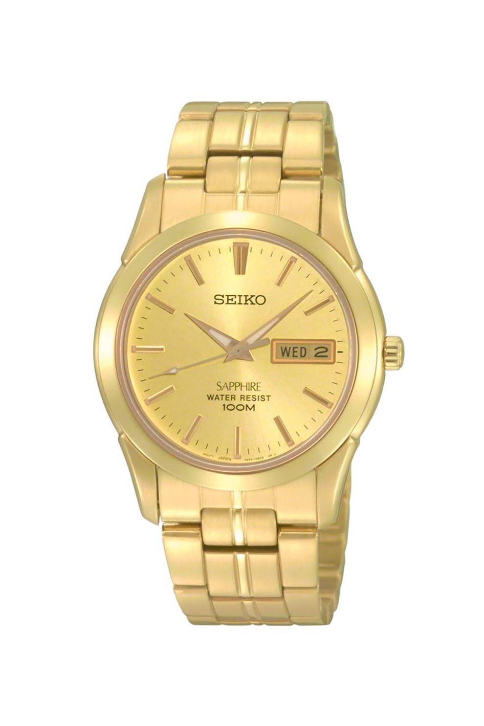 Seiko, Ceas analog rotund, Auriu