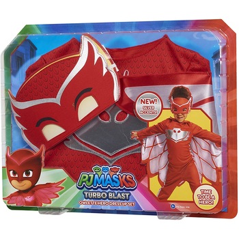 Costum Eroi in Pijama, Bufnita, 4-6 ani Costum Eroi in Pijama, Bufnita, 4-6 ani