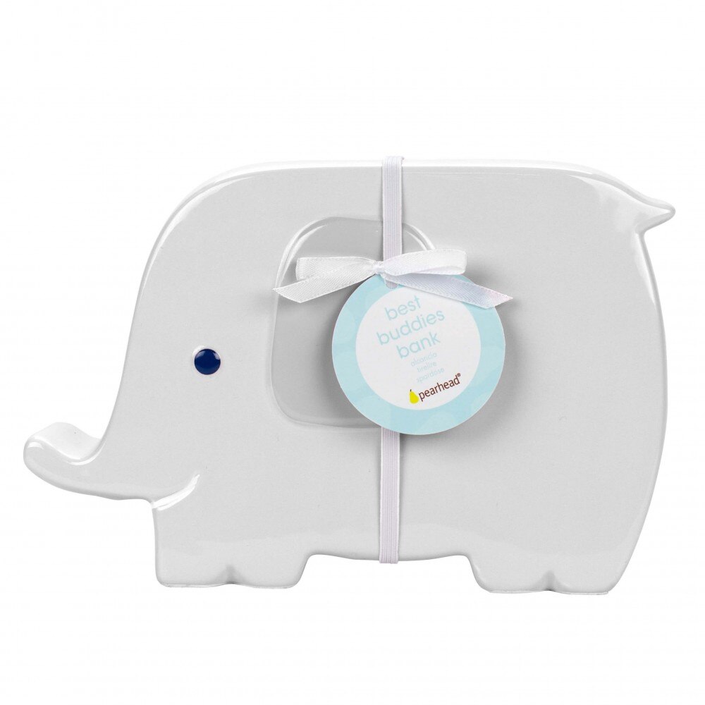 Pusculita cadou elefantel, gri, Pearhead