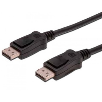Cablu cu conectori DisplayPort tata la DisplayPort tata, lungime 3 m, ASSMANN, rezolutie 1080p FHD la 60 Hz, dublu ecranat, negru Cablu cu conectori DisplayPort tata la DisplayPort tata, lungime 3 m, ASSMANN, rezolutie 1080p FHD la 60 Hz, dublu ecranat, negru