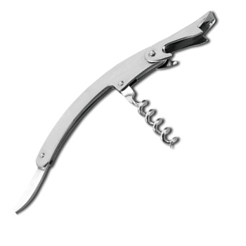 Tirbuson, cutit somelier, desfacator sticle, multifunctional din otel inoxidabil, Dalimag, 110 x 25 x 10 mm Tirbuson, cutit somelier, desfacator sticle, multifunctional din otel inoxidabil, Dalimag, 110 x 25 x 10 mm
