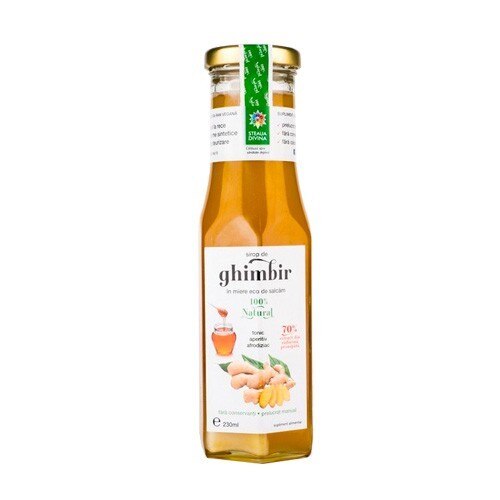 Sirop de ghimbir in miere, 230ml