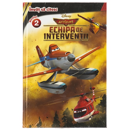 Carte Disney Invat Sa Citesc Avioane Echipa De Interventii Editura Litera Emag Ro