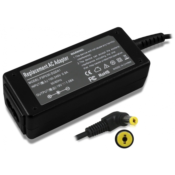 Incarcator compatibil Dell OEM 19V 1.58A 30W, Mufa 5.5x1.7mm