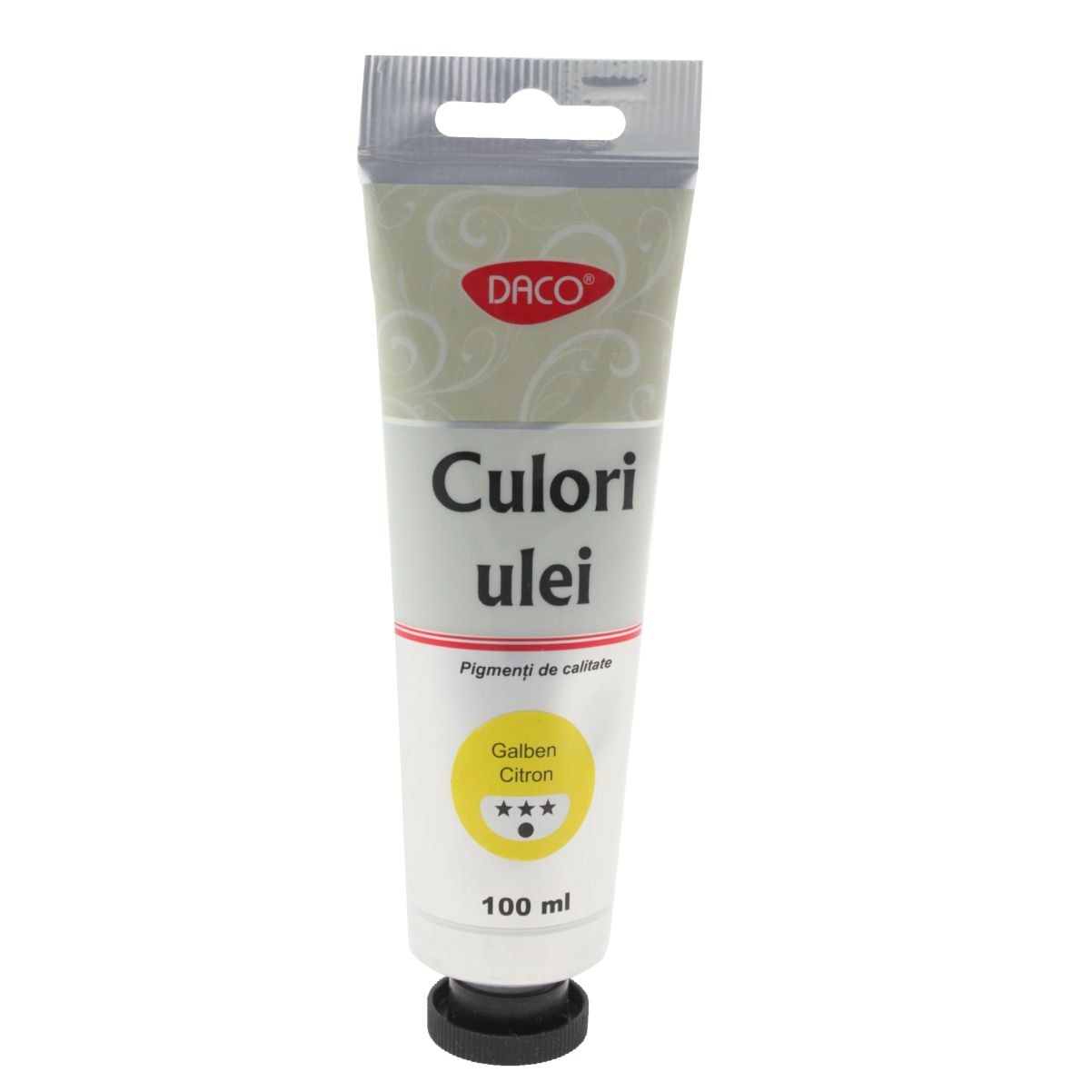 Culori ulei 100 ml DACO galben citron