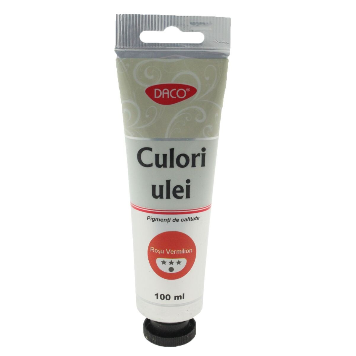 Culori ulei 100 ml DACO rosu vermilion