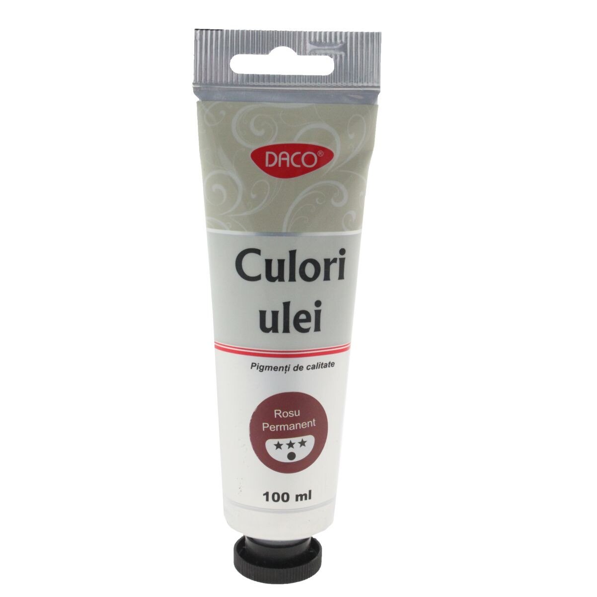 Culori ulei 100 ml DACO rosu permanent
