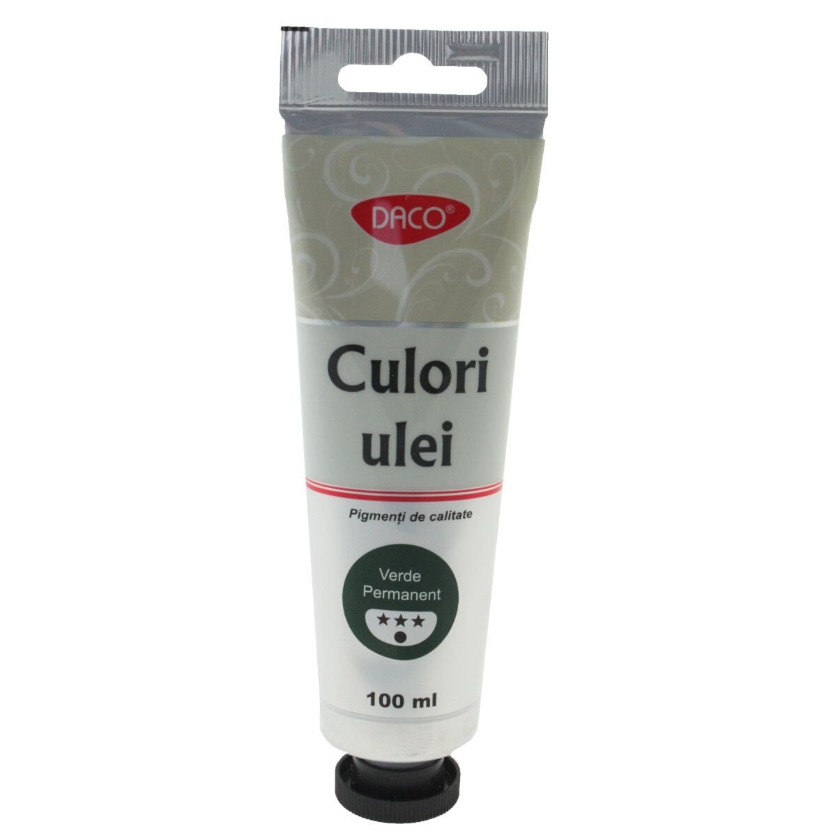 Culori ulei 100 ml DACO verde permanent