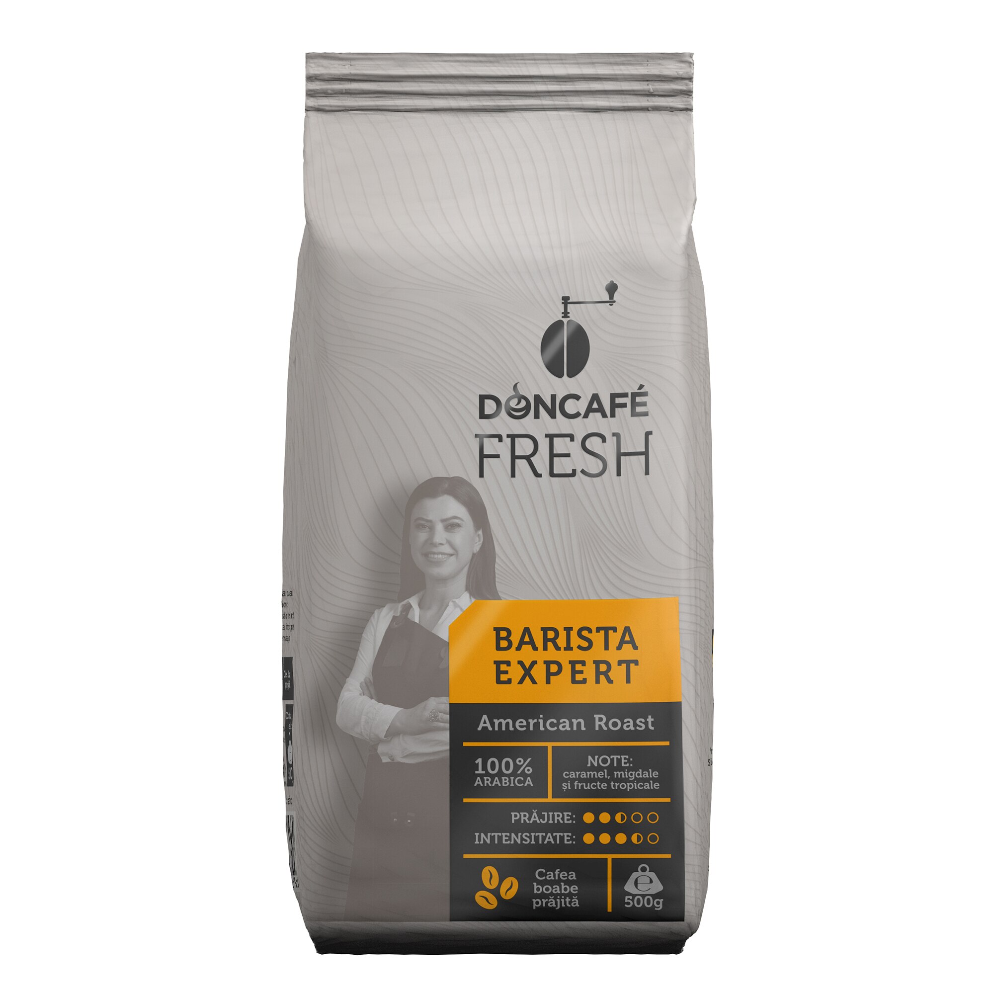 Cafea boabe Doncafe Fresh Barista Expert American Roast, 500g