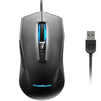 Mouse gaming Lenovo IdeaPad M100, Iluminare RGB, Negru Mouse gaming Lenovo IdeaPad M100, Iluminare RGB, Negru