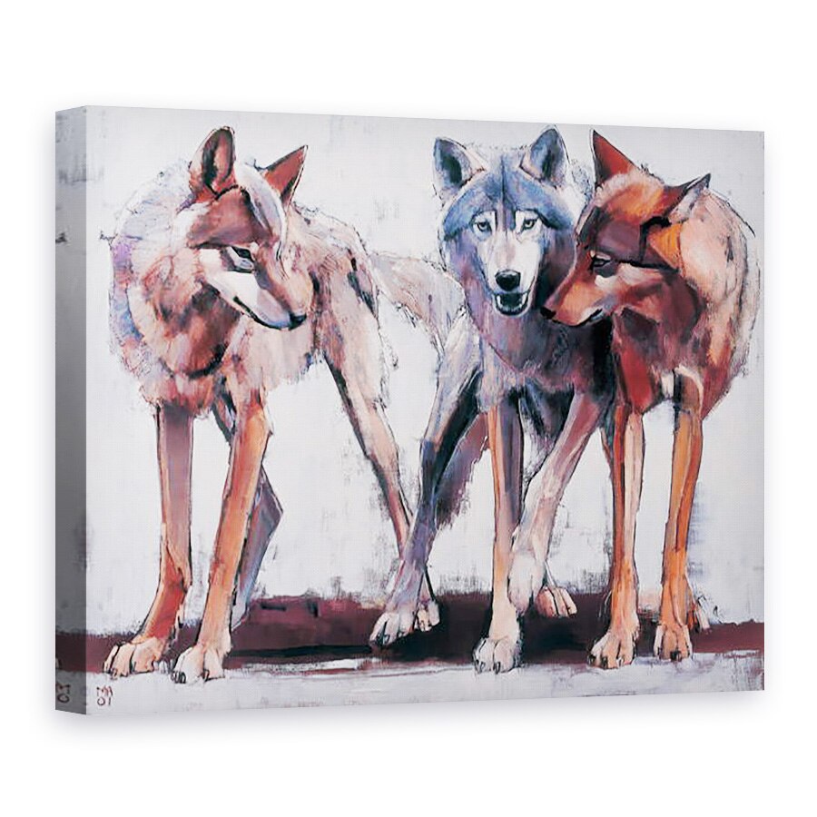 Tablou canvas - Mark Adlington - Liderii pachetului, 75 x 100 cm