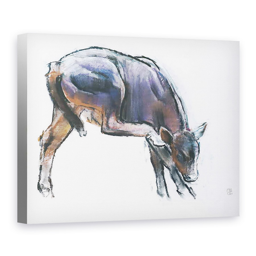 Tablou canvas - Mark Adlington - Scarpinarea vitelului, 75 x 100 cm