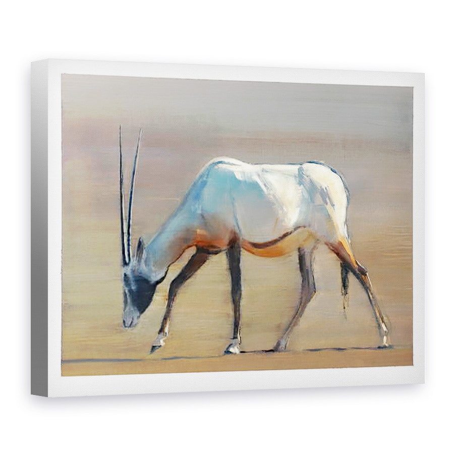 Tablou canvas - Mark Adlington - Arabian Oryx, 60 x 80 cm
