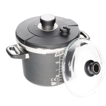 Oala sub presiune 24 cm, 5,5 l - AMT Gastroguss Oala sub presiune 24 cm, 5,5 l - AMT Gastroguss