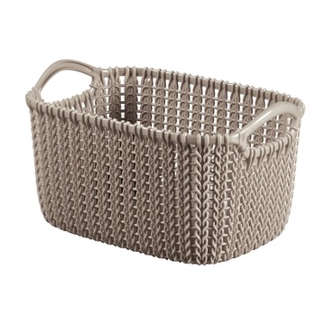 Cos dreptunghiular Curver Knit, 3 l, Maro Cos dreptunghiular Curver Knit, 3 l, Maro