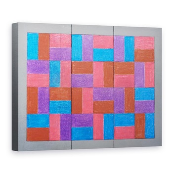 Tablou canvas - Peter McClure - TRIPTIC CU GRESIE. 20-20, 60 x 80 cm Tablou canvas - Peter McClure - TRIPTIC CU GRESIE. 20-20, 60 x 80 cm