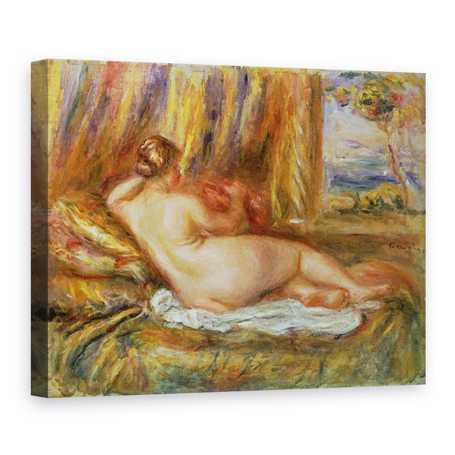 Tablou canvas - Pierre Auguste Renoir - inchis nud, 60 x 80 cm