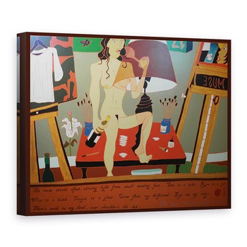 Tablou canvas - Timothy Nathan Joel - Acasa cu iubitul perfect, 2010, 75 x 100 cm Tablou canvas - Timothy Nathan Joel - Acasa cu iubitul perfect, 2010, 75 x 100 cm