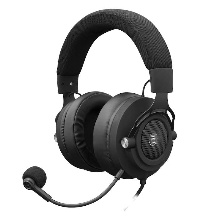 Casti PC over the ear Qilive 886607 cu fir si mufa USB