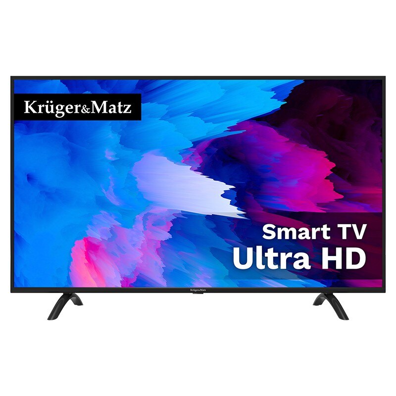 Televizor SMART Kruger&Matz 50 inch UHD 4K, DVB-T2 H.265, Clasa A