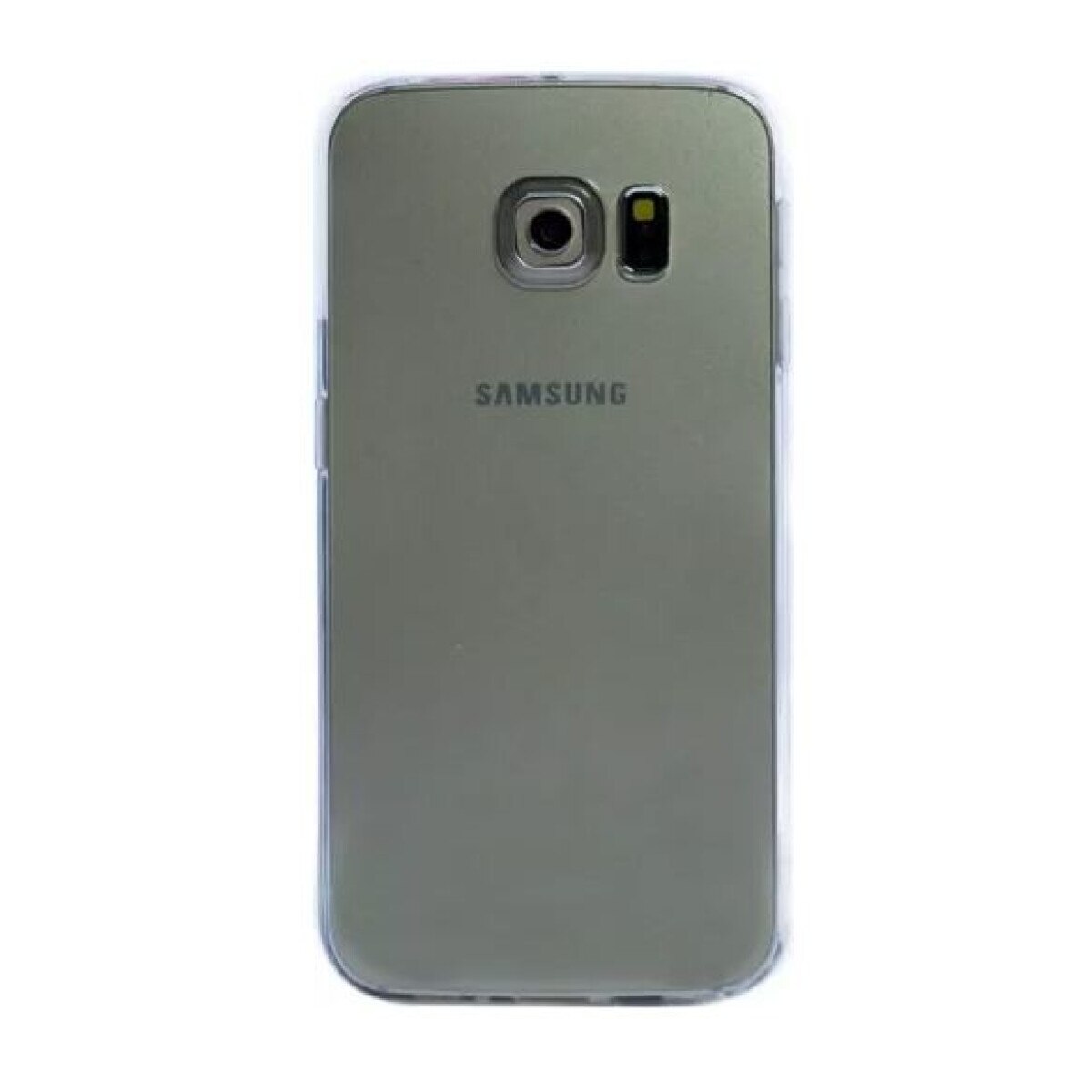 Husa silicon slim Samsung Galaxy S6 Edge Transparent