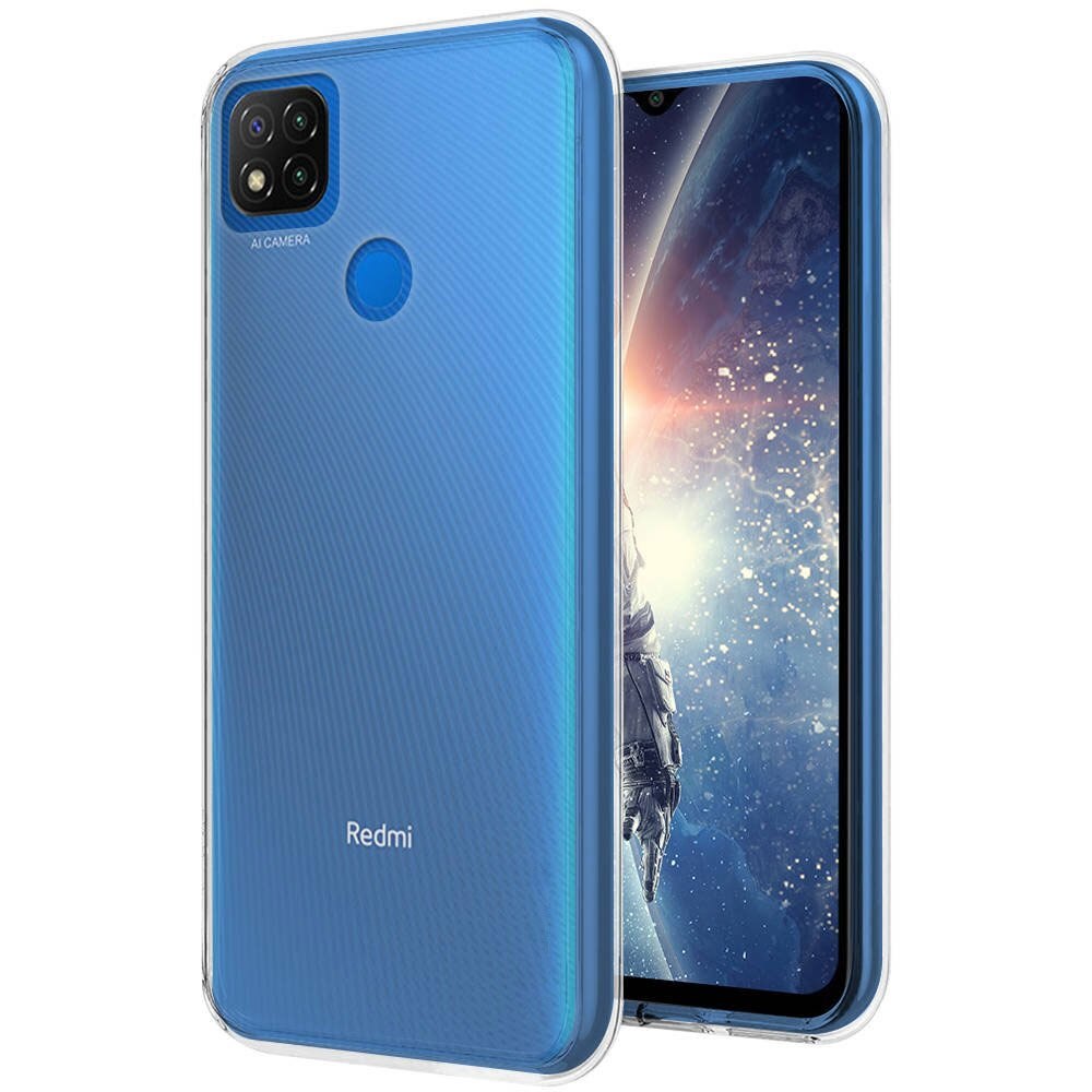 Husa pentru Xiaomi Redmi 9C - Silicon Jelly, UltraSlim (0.3mm), Transparenta - Gekko iSlim